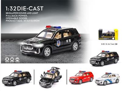 1: 32 BMW police car