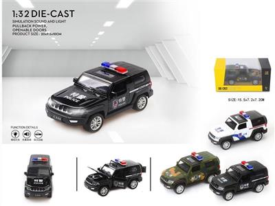 1: 32 Beiqi Ferry Police Car