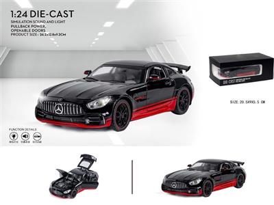 1: 24 Mercedes GTR Darth Vader Special Edition