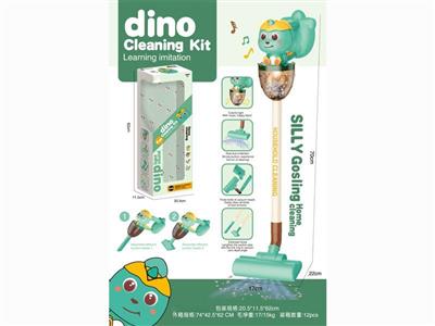 Cartoon dinosaur vacuum cleaner for household appliances