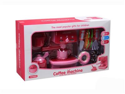 Pump coffee machine set