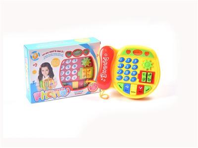 Color key telephone