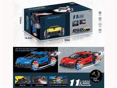 Certificate alloy stunt remote control car 2.4G