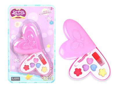 Peach heart powder box