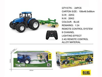 Remote control eight-wheel (alloy) farmer's car