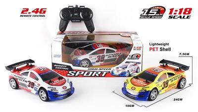 1:18 PVC 2.4GRemote control nascar racing