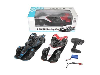 1: 10 plastic track sports car