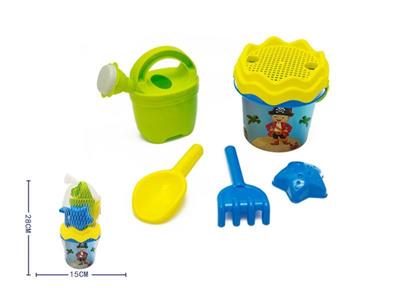 6-piece beach bucket