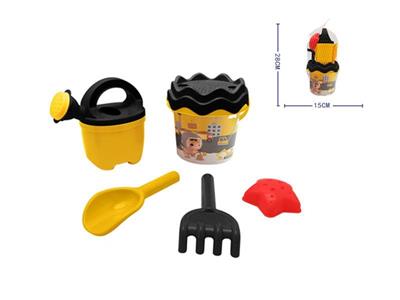 6-piece beach bucket