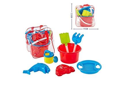 7-piece beach barrel set