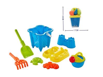 7-piece beach barrel set