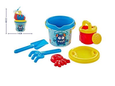 6-piece beach barrel set