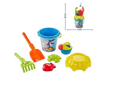 7-piece beach barrel set