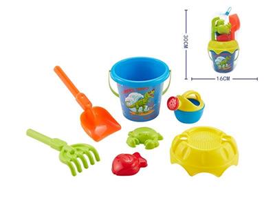 7-piece beach bucket