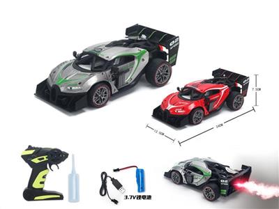 2.4G alloy remote control high-speed spraying vehicle