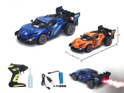 2.4G alloy remote control high-speed spraying vehicle