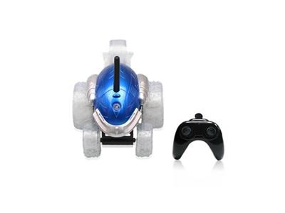 Remote control car with bright wheels and small five wheels 2.4G