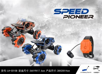 1:16合金攀爬侧行扭变车