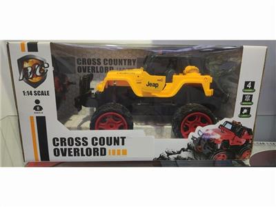 1:14 Simulation Jeep Four-Way 2 Color Mix