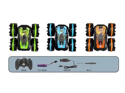 2.4G remote control amphibious stunt car single remote control version