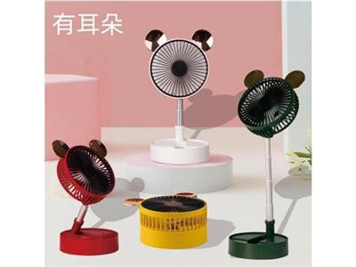 Storage folding fan (with ears)