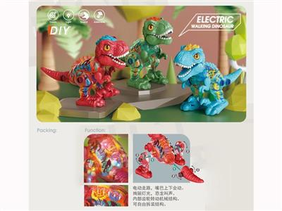 电动透明恐龙