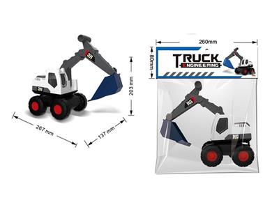 Medium inertial engineering excavator