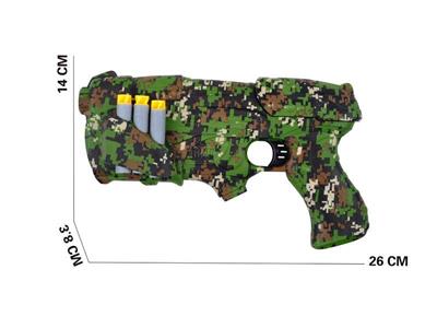 Jungle camouflage EVA soft bullet gun