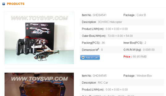 Product List
